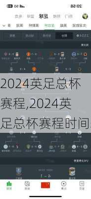 2024英足总杯赛程,2024英足总杯赛程时间表