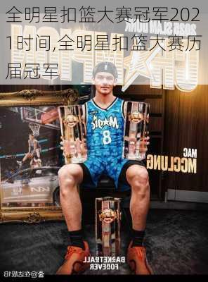 全明星扣篮大赛冠军2021时间,全明星扣篮大赛历届冠军