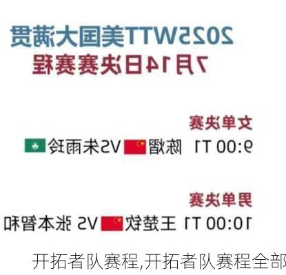 开拓者队赛程,开拓者队赛程全部