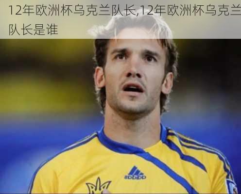 12年欧洲杯乌克兰队长,12年欧洲杯乌克兰队长是谁