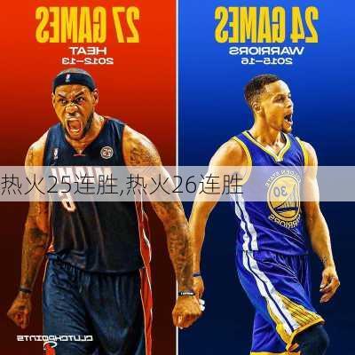 热火25连胜,热火26连胜