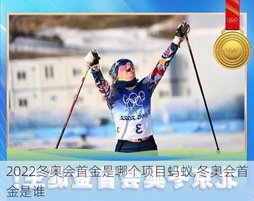 2022冬奥会首金是哪个项目蚂蚁,冬奥会首金是谁