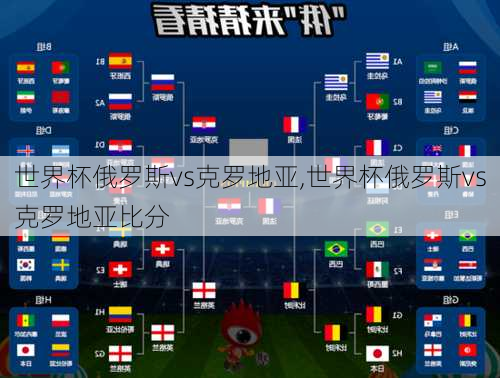 世界杯俄罗斯vs克罗地亚,世界杯俄罗斯vs克罗地亚比分