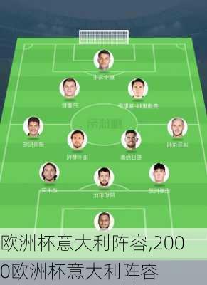 欧洲杯意大利阵容,2000欧洲杯意大利阵容