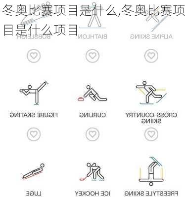 冬奥比赛项目是什么,冬奥比赛项目是什么项目