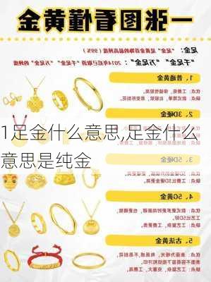 1足金什么意思,足金什么意思是纯金