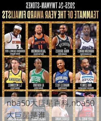 nba50大巨星百科,nba50大巨星是谁