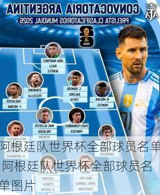 阿根廷队世界杯全部球员名单,阿根廷队世界杯全部球员名单图片