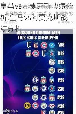 皇马vs阿贾克斯战绩分析,皇马vs阿贾克斯战绩分析