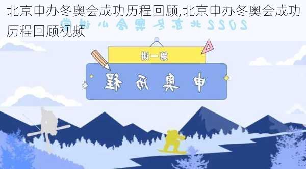 北京申办冬奥会成功历程回顾,北京申办冬奥会成功历程回顾视频