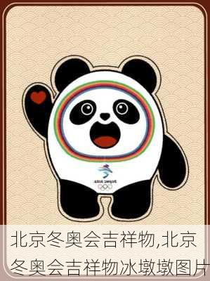 北京冬奥会吉祥物,北京冬奥会吉祥物冰墩墩图片