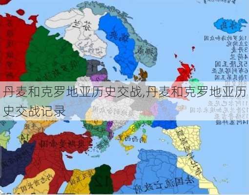 丹麦和克罗地亚历史交战,丹麦和克罗地亚历史交战记录