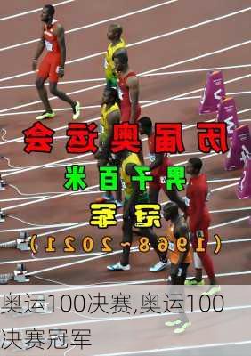 奥运100决赛,奥运100决赛冠军