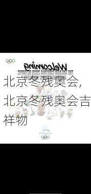 北京冬残奥会,北京冬残奥会吉祥物