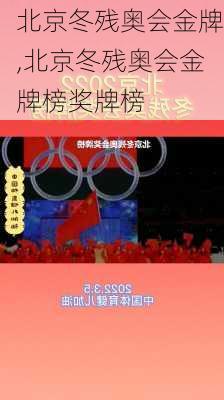 北京冬残奥会金牌,北京冬残奥会金牌榜奖牌榜