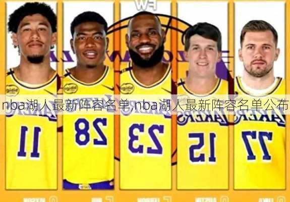 nba湖人最新阵容名单,nba湖人最新阵容名单公布