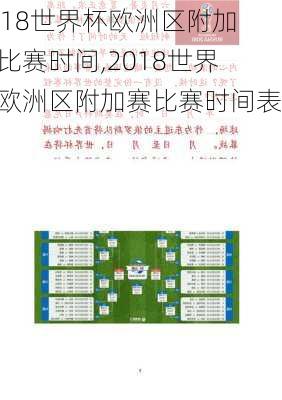 2018世界杯欧洲区附加赛比赛时间,2018世界杯欧洲区附加赛比赛时间表